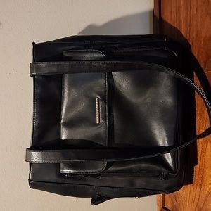 Rosetti black hsndbag, 13"x12" vinyl